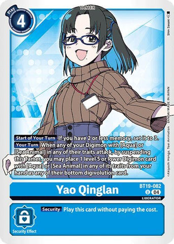 Yao Qinglan [BT19-082] [Release Special Booster 2.0]