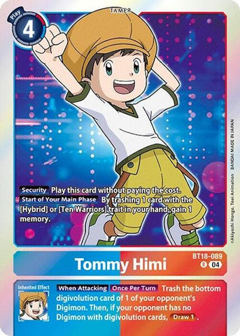 Tommy Himi [BT18-089] [Release Special Booster 2.0]