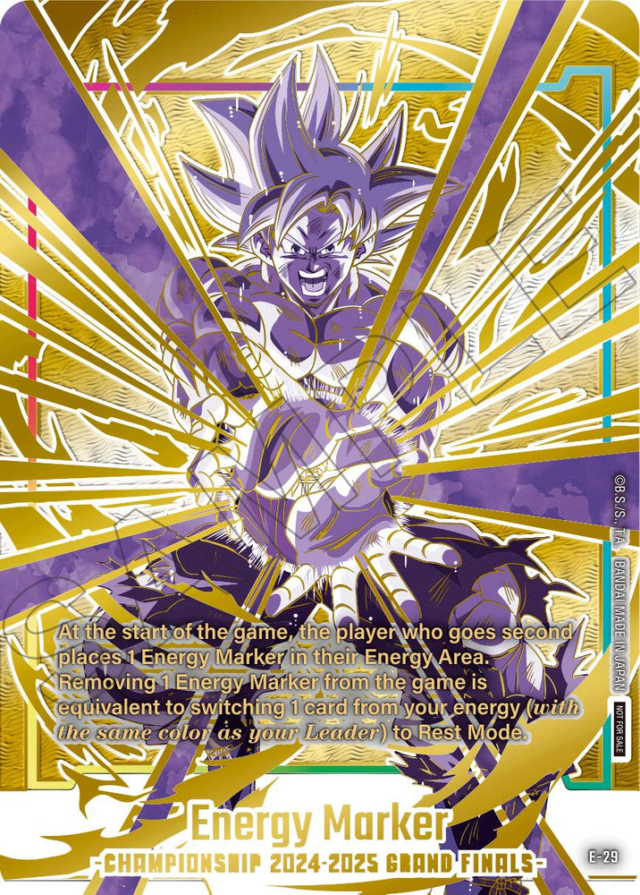 Energy Marker (E-29) (Championship 2024-2025 Grand Finals) [Tournament and Championship Promos]