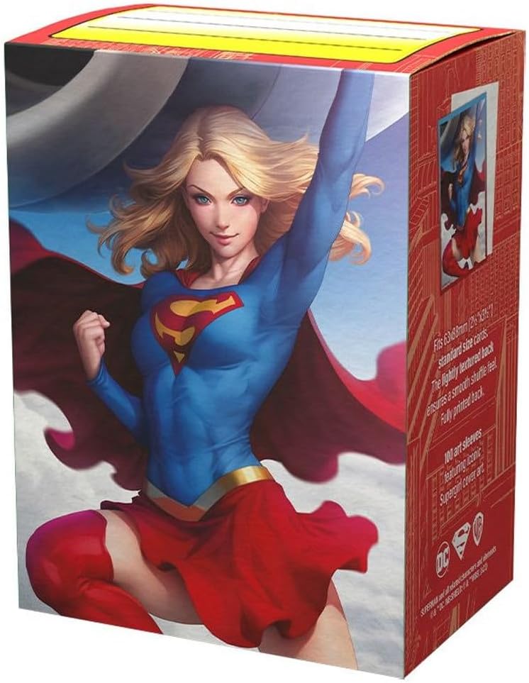 Arcane Tinmen ApS ART16096 Dragon Shield: Classic Brushed Art: Supergirl Series No.2 (100)