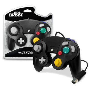 Gamecube/Wii Controller - Black (Old Skool)