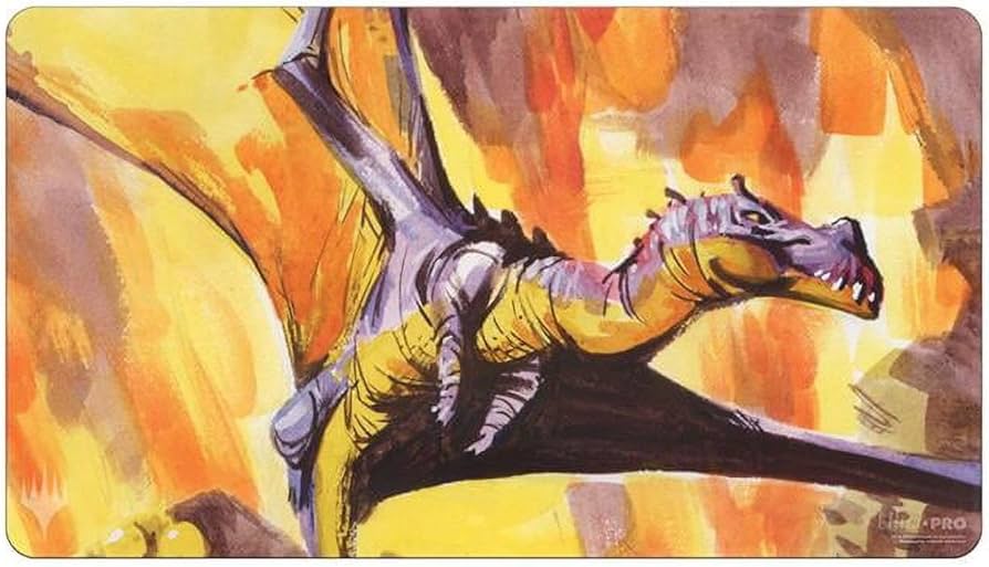 Ultra Pro Playmat: The Lost Caverns of Ixalan - Bonehoard Dracosaur