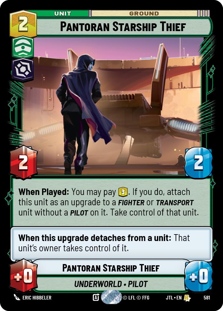 Pantoran Starship Thief (581) (581) [Jump to Lightspeed]