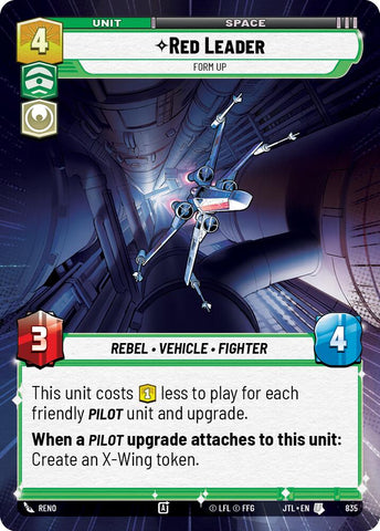 Red Leader - Form Up (Hyperspace Foil) (835) [Jump to Lightspeed]