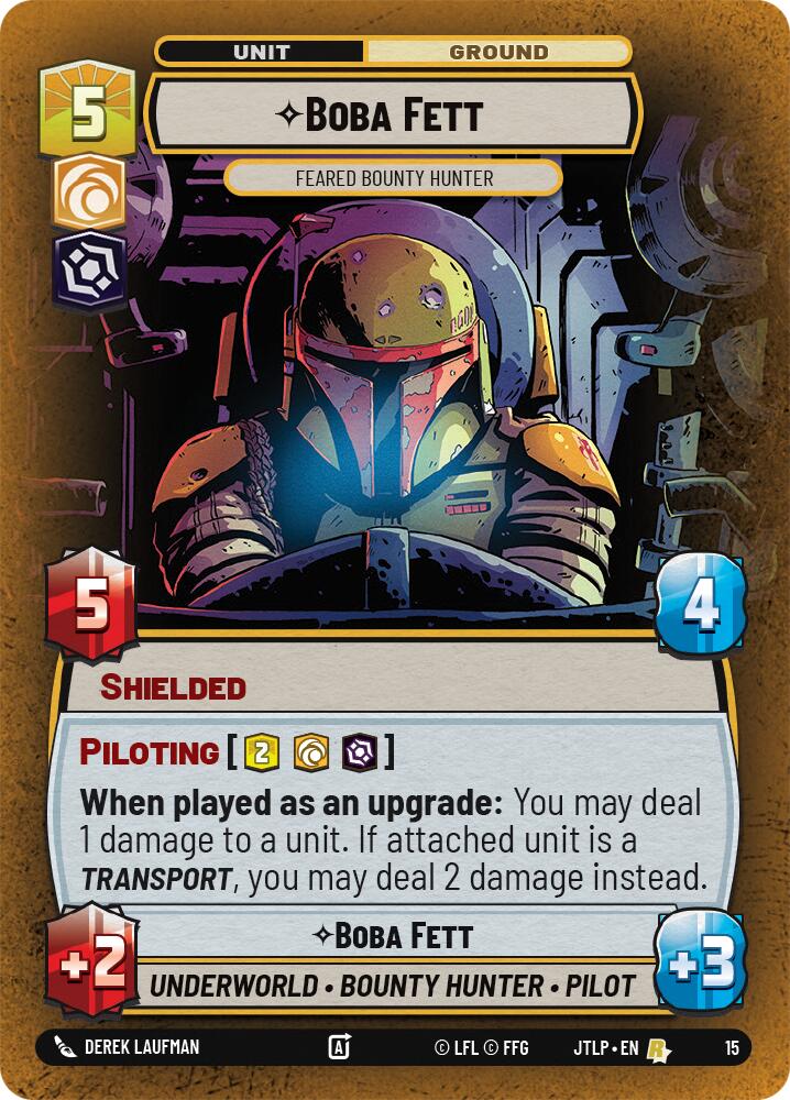 Boba Fett - Feared Bounty Hunter (15) [Jump to Lightspeed: Weekly Play]