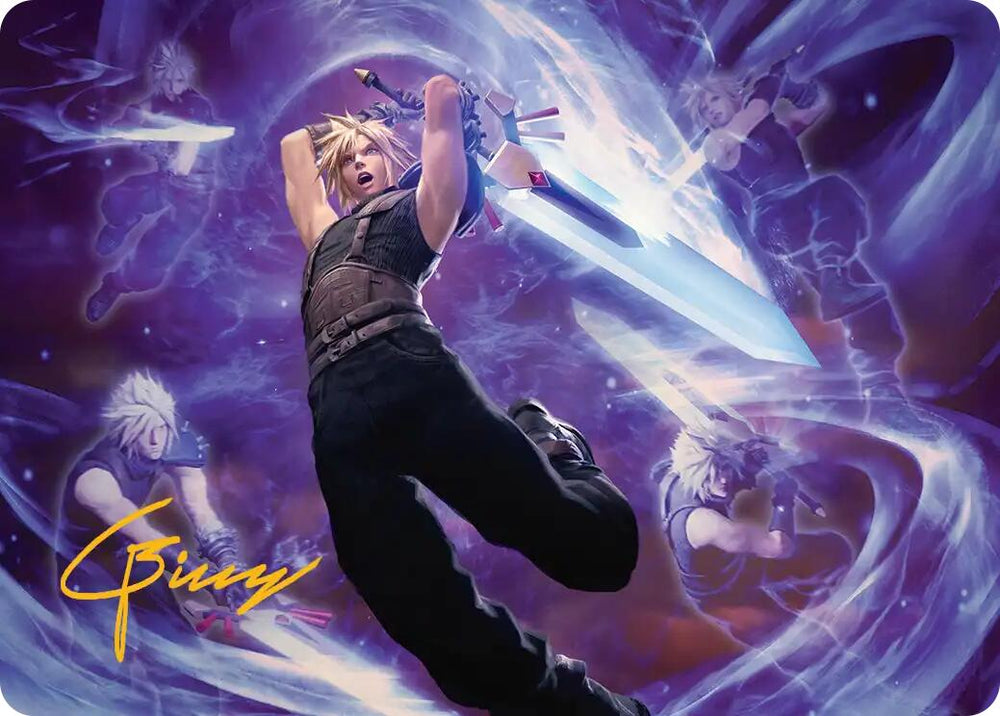 Cloud's Limit Break Art Card (Gold-Stamped Signature) [FINAL FANTASY A Cloud's Limit Break Art Card (Gold-Stamped Signature) [FINAL FANTASY A