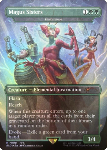 Magus Sisters - Endurance (Rainbow Foil) [Secret Lair Drop Series]