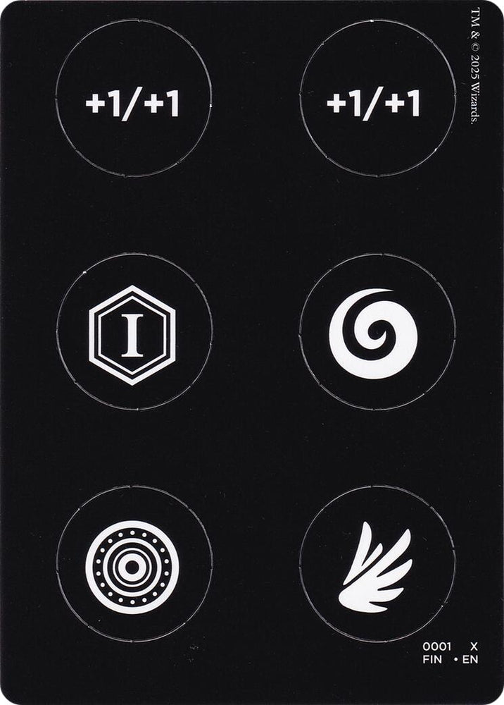 Punch Card Token (0001 // 0002) [FINAL FANTASY Tokens]