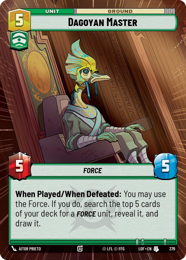 Dagoyan Master (379) (Hyperspace) (379) [Legends of the Force]