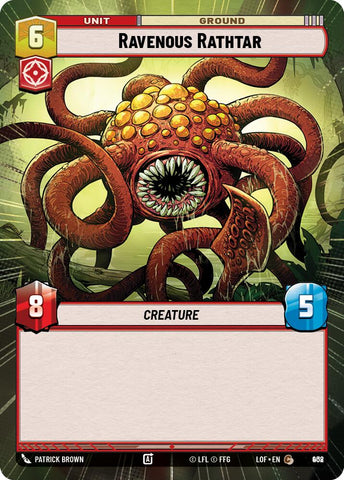 Ravenous Rathtar (908) (Hyperspace Foil) (908) [Legends of the Force]