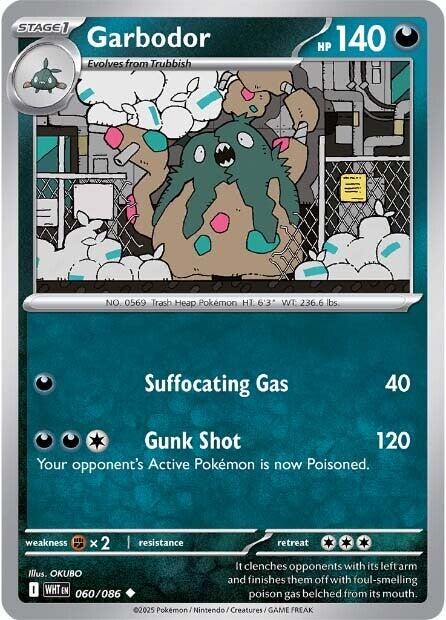 Garbodor (060/086) [Scarlet & Violet: White Flare]