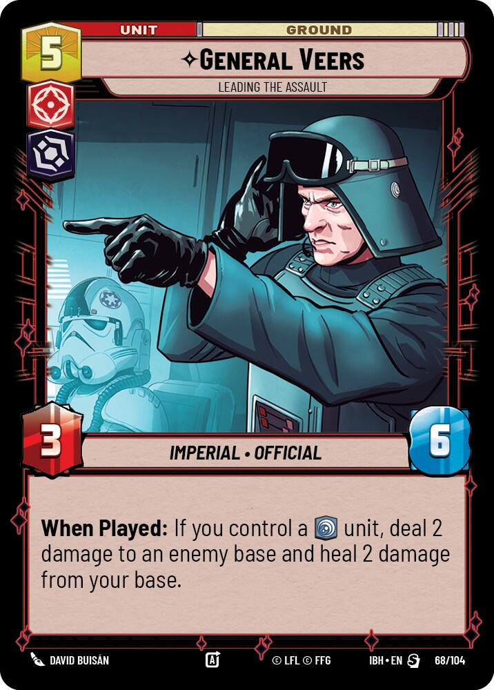 General Veers (68/104) - Leading the Assault (68/104) [Intro Battle: Hoth]
