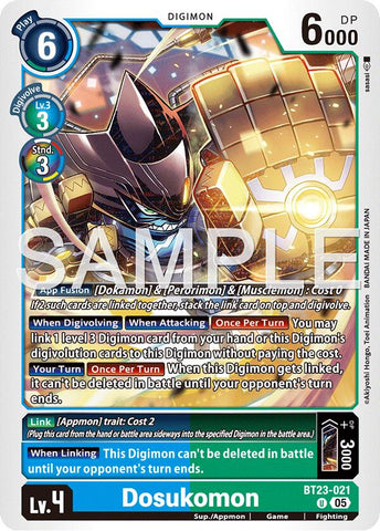 Dosukomon [BT23-021] [Hackers' Slumber]