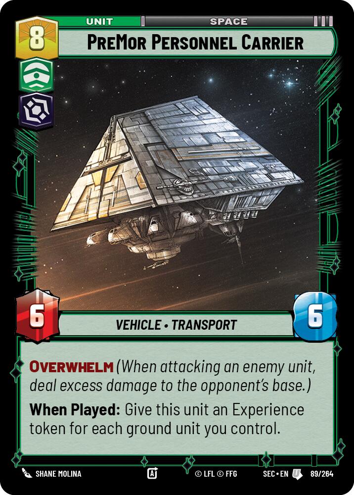 PreMor Personnel Carrier (89/264) (89/264) [Secrets of Power]