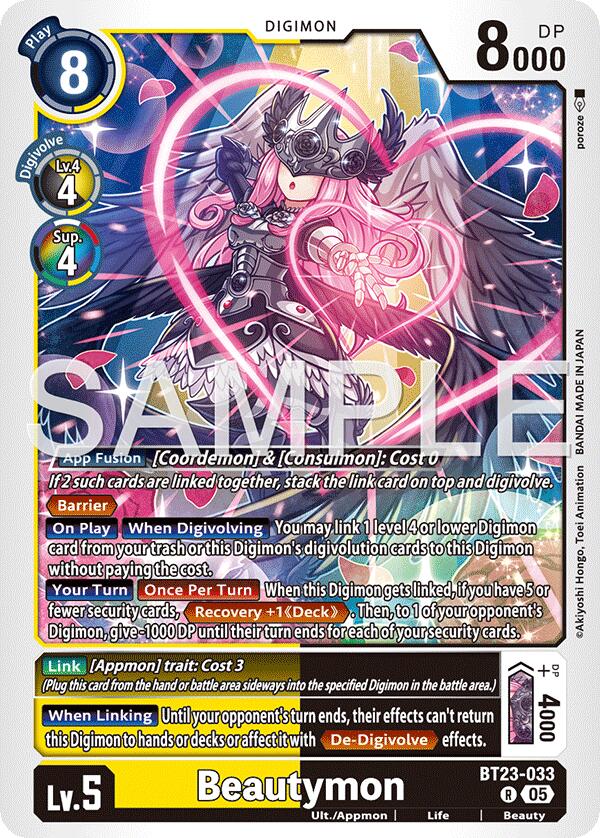 Beautymon [BT23-033] [Hackers' Slumber]