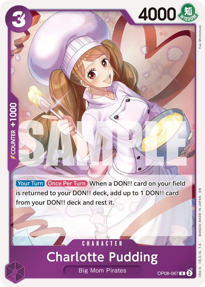 Charlotte Pudding (OP08-067) (Reprint) [Premium Booster -The Best- Vol. 2]