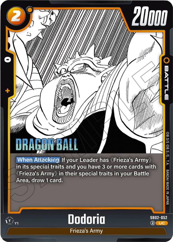 Dodoria [Manga Booster 02]