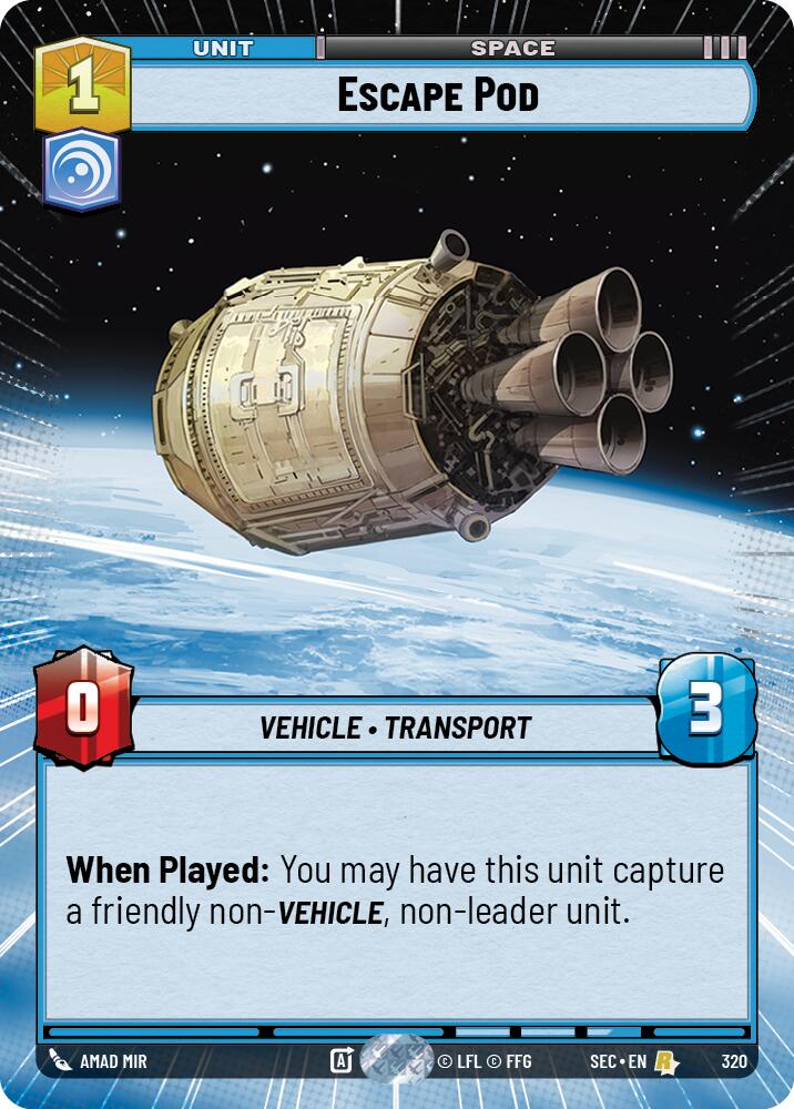 Escape Pod (320) (Hyperspace) (320) [Secrets of Power]