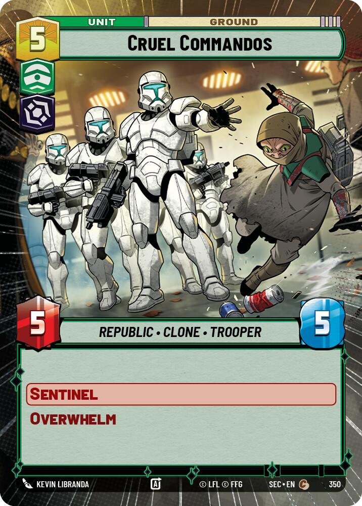 Cruel Commandos (350) (Hyperspace) (350) [Secrets of Power]