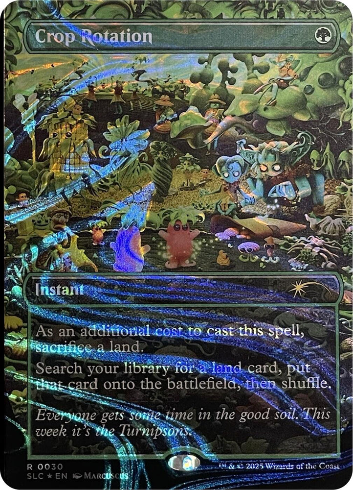 Crop Rotation (Halo Foil) [Secret Lair Countdown Kit]