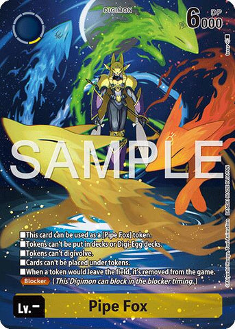 Pipe Fox [Starter Deck: Amethyst Mandala Advanced Deck Set]