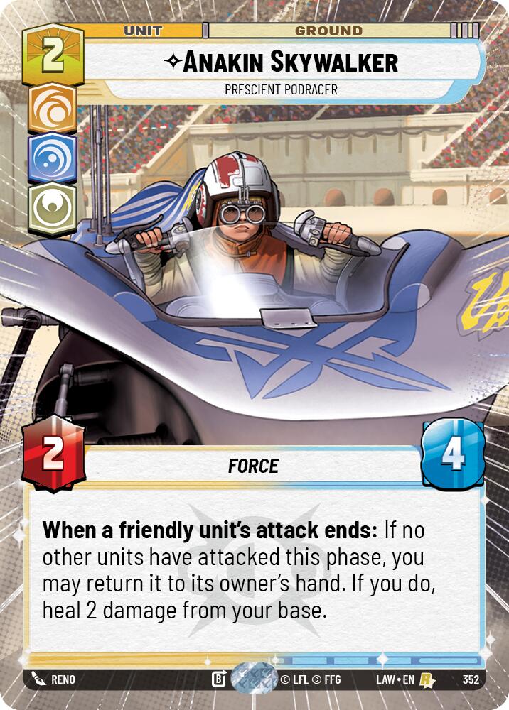 Anakin Skywalker - Prescient Podracer (352) (Hyperspace) (352) [A Lawless Time]