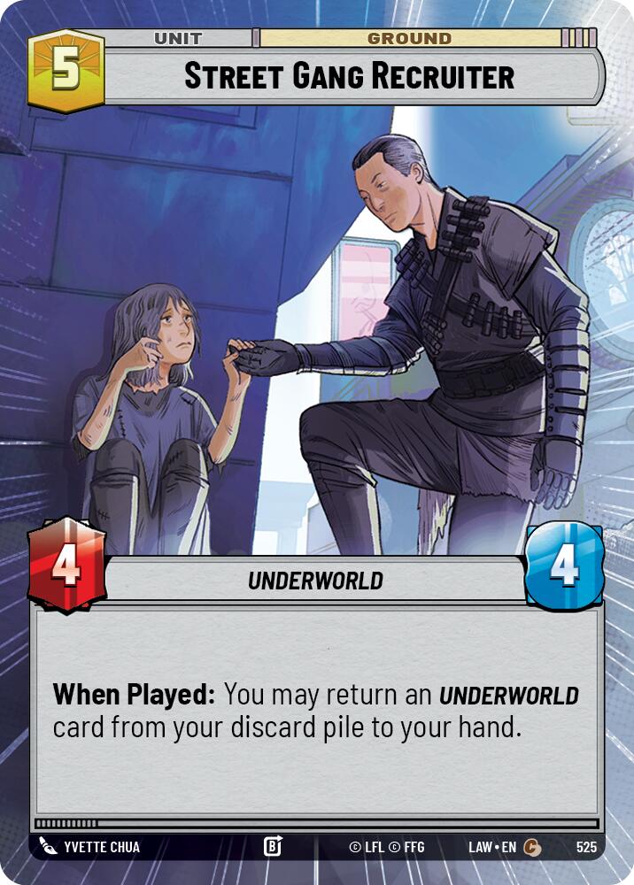Street Gang Recruiter (525) (Hyperspace) (525) [A Lawless Time]