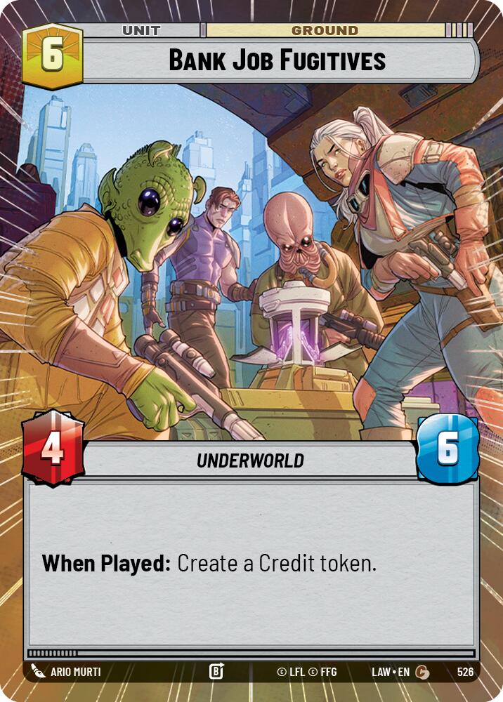Bank Job Fugitives (526) (Hyperspace) (526) [A Lawless Time]