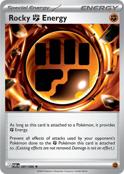 Rocky Fighting Energy (087/088) (Deck Exclusive) [Mega Evolution: Perfect Order]