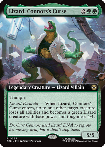 Lizard, Connors's Curse (Extended Art) [Marvel's Spider-Man]