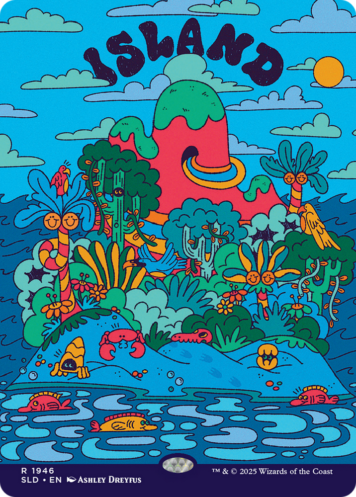Island (1946) (Rainbow Foil) [Secret Lair Drop Series]