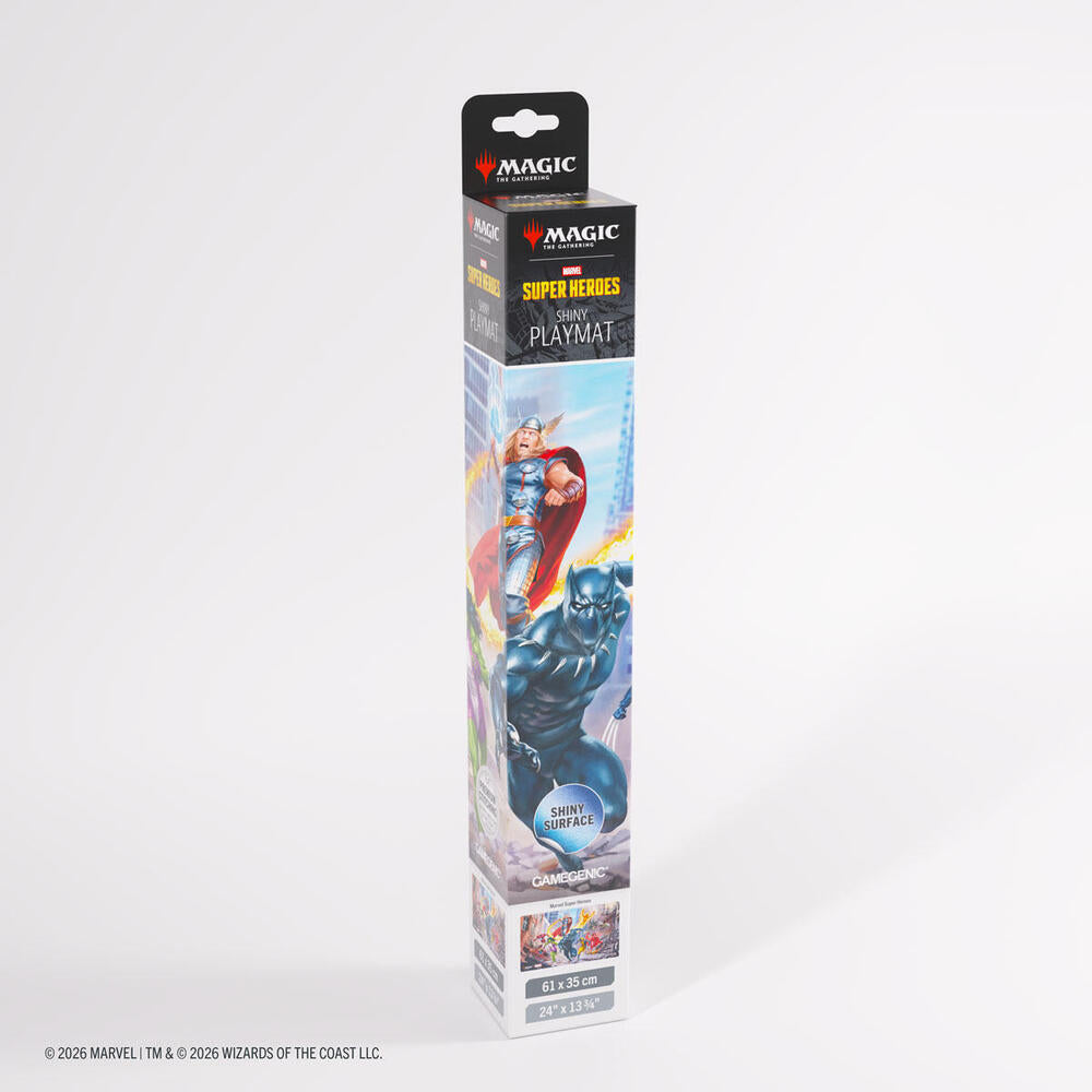 Magic: The Gathering Marvel Superheroes Shiny Playmat - Marvel Superheroes - GameGenic Playmats