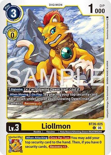 Liollmon [BT26-025] [Timeless Bonds]