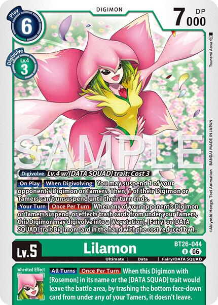 Lilamon [BT26-044] [Timeless Bonds]