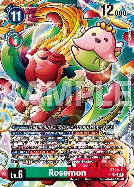 Rosemon [ST24-11] (Timeless Bonds Release Event Winner) [Timeless Bonds Release Event Cards]
