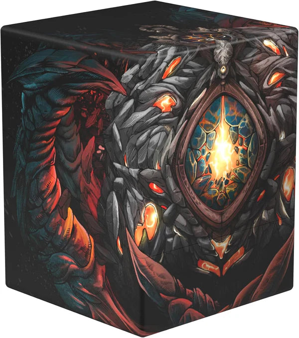 Ultimate Guard Deck Box: MTG Tarkir Dragonstorm "Mox Jasper" - Return to Earth Boulder 100+ (PREORDER)