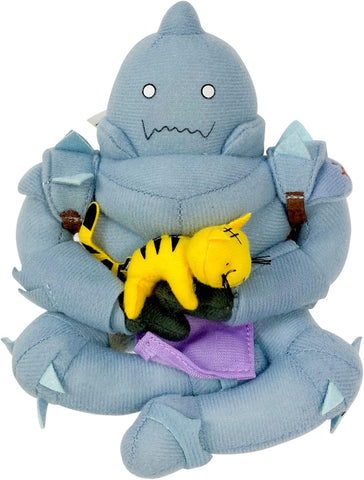 Great Eastern Entertainment Full Metal Alchemist Alphonse Sitting Plush, Blue