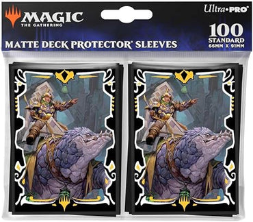 Ultra PRO - Tarkir Dragonstorm Felothar the Steadfast (Abzan Armor Commander Deck) 100ct Deck Protector Sleeves for Magic: The Gathering