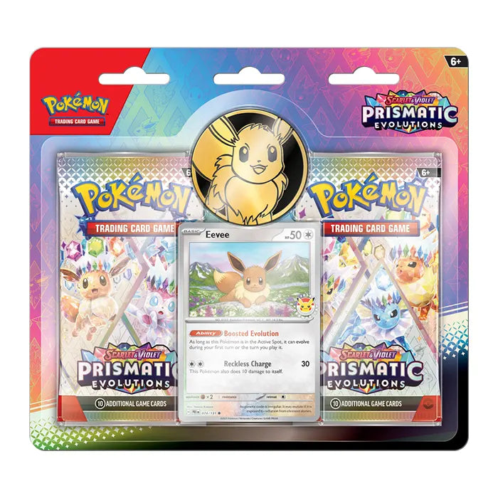 Pokemon SV8.5 Prismatic Evolutions 2-Pack Blister