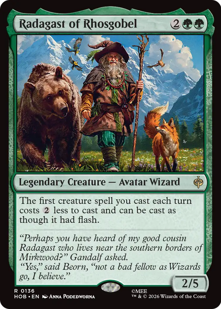 Radagast of Rhosgobel [The Hobbit]