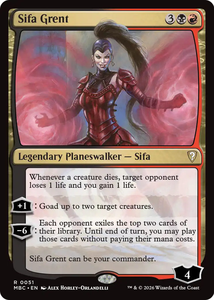 Sifa Grent [Mystery Booster: Commander Edition]
