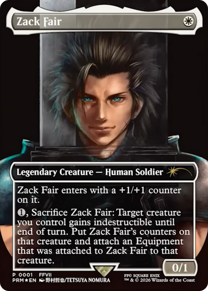 Zack Fair [Media Promos]