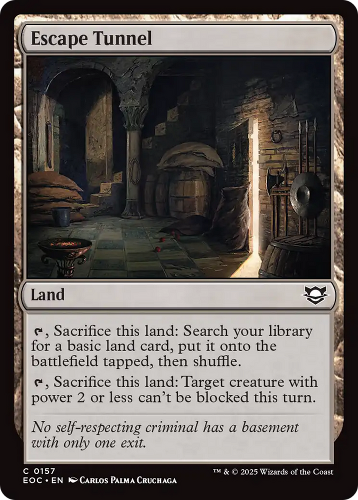 Escape Tunnel [Edge of Eternities Commander]