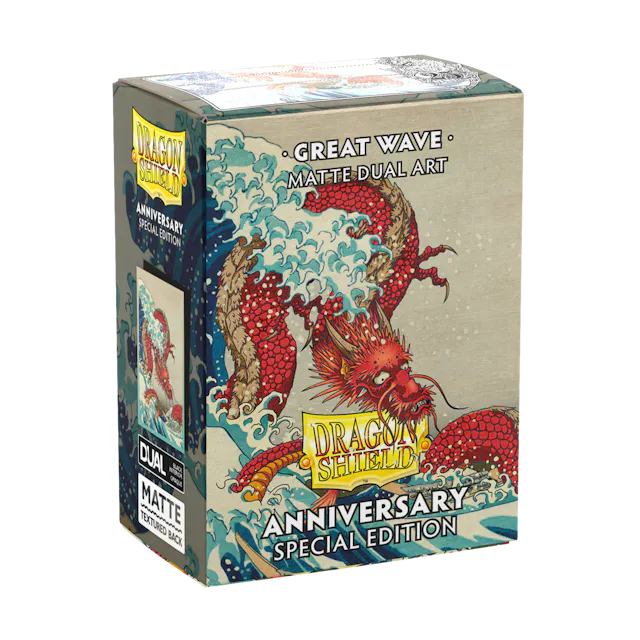 DRAGON SHIELD Sleeves Great Wave Special Edition 25th Anniversary