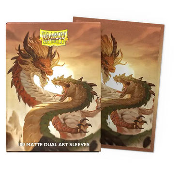 Dragonshield Art Matte Dual Sleeves Wood Snake 2025