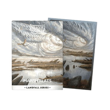 Dragon Shield: MTG Landfall Series "Marsh Flats" - Matte Dual Art Card Sleeves (100ct)