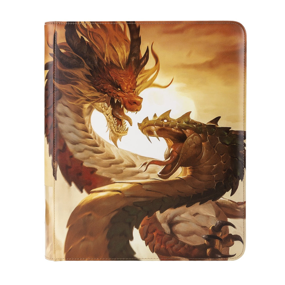 Dragon Shield Zipster Binder: Wood Snake 2025