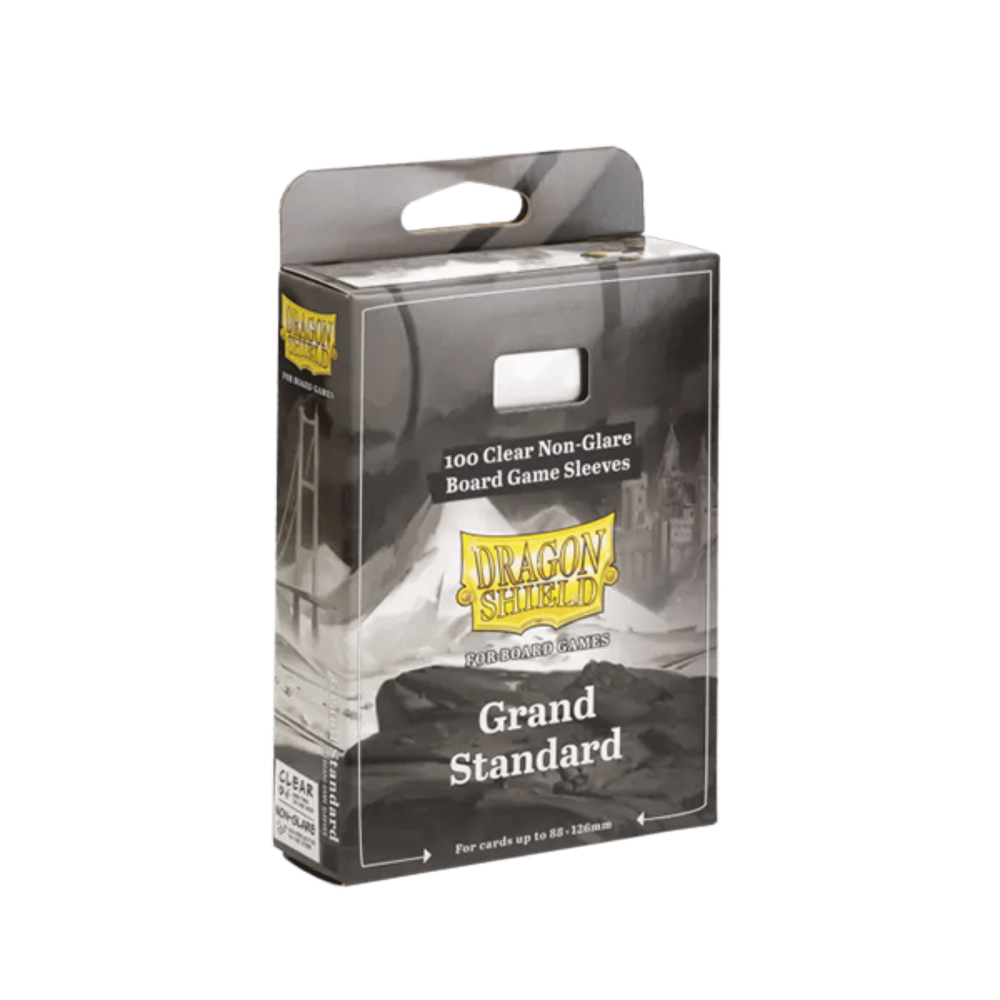 Dragon Shield: Clear Non-Glare Board Game Sleeves - Grand Standard (100ct)