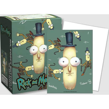 Dragon Shield Sleeves: Brushed Art - Rick and Morty - Mr. Poopy Butthole