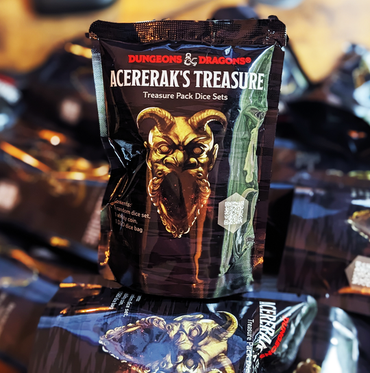D&D: Acererak's Treasure Blind Treasure Pack Dice Set